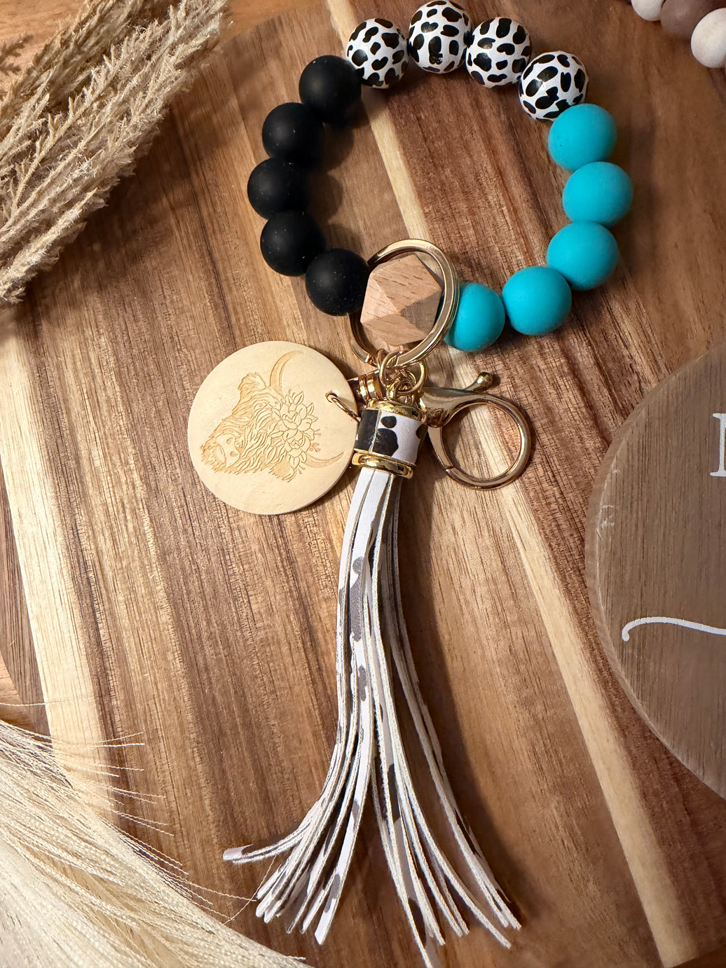 Udderly Cute Wristlet - Blue