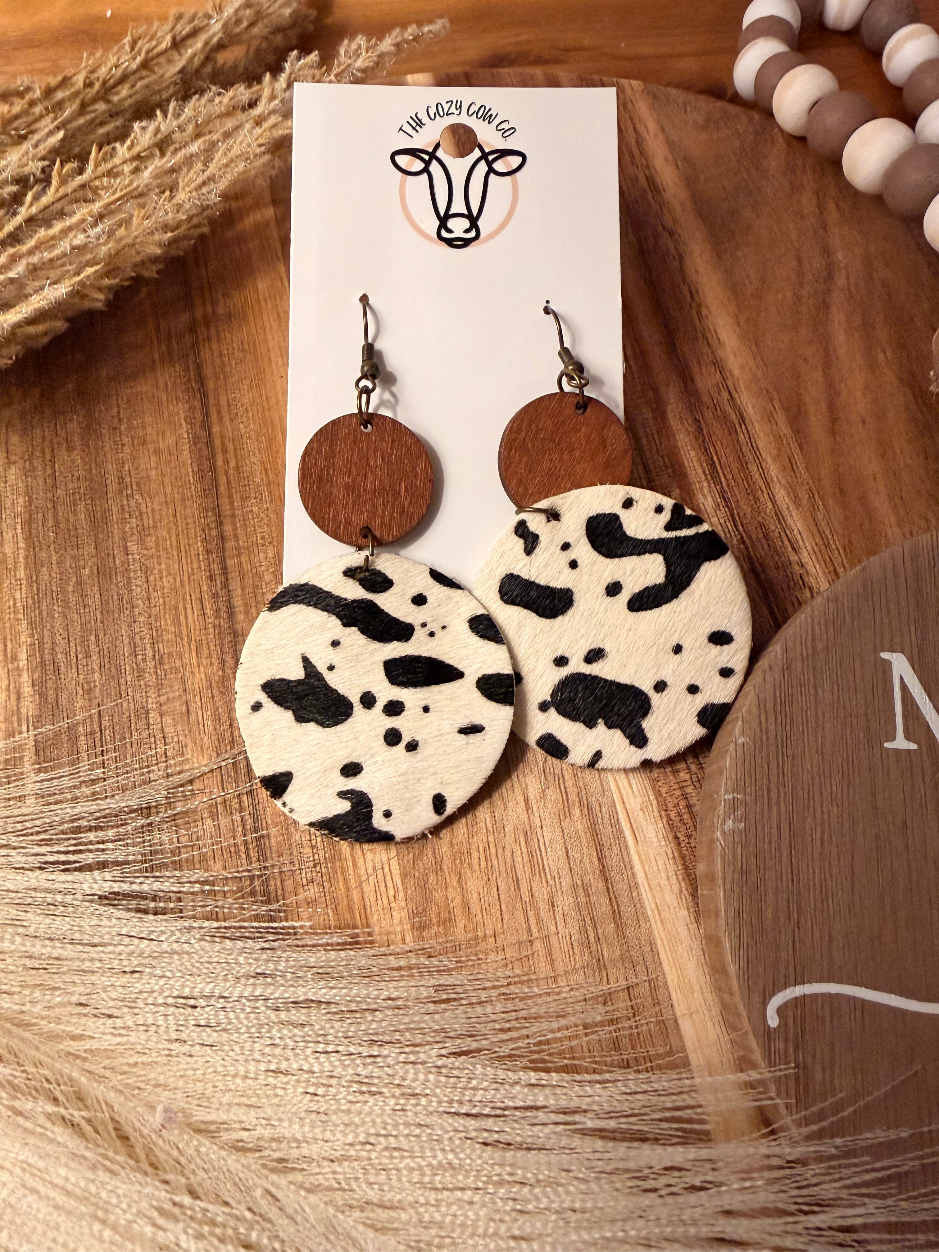 Spotty Black Cow