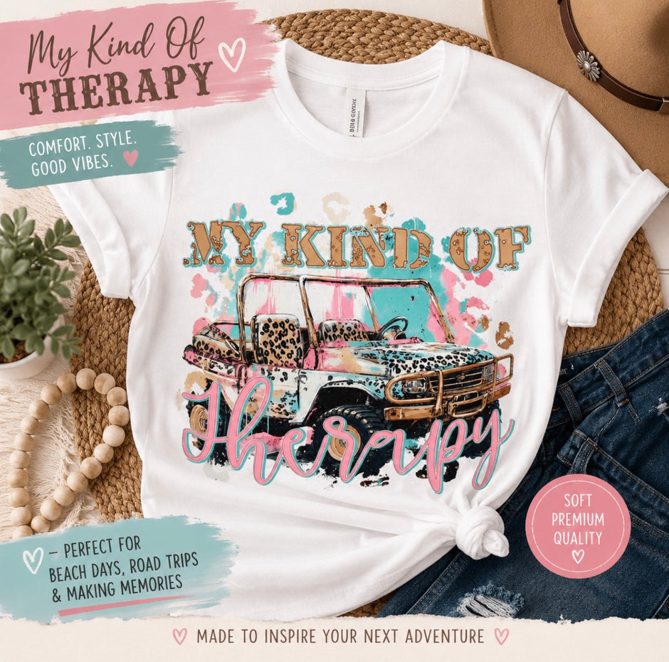 Jeep Therapy Tee