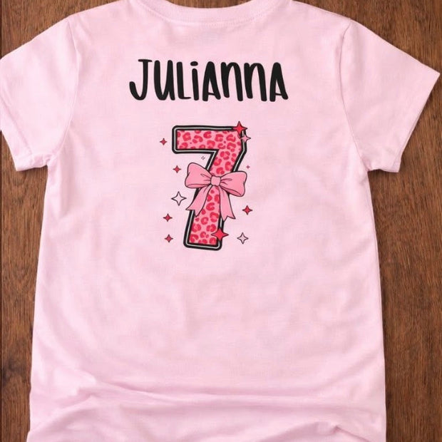 I was 6 now I am 7 tee