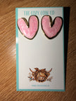 Heart studs