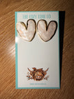 Heart studs