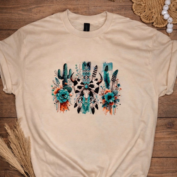 Western Cactus tee